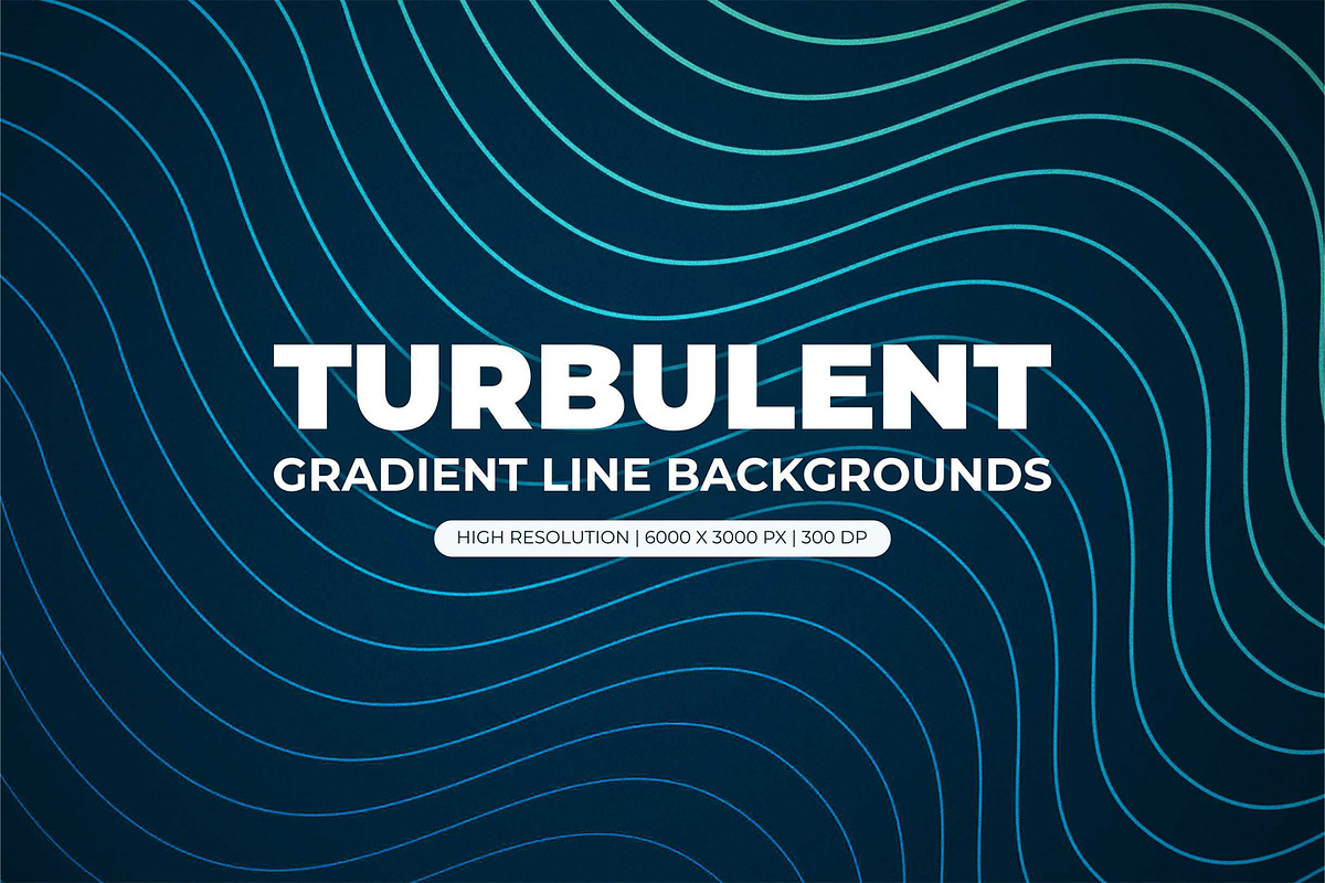 Turbulent Gradient Line Backgrounds, a Background Graphic by Partikusi Design (Photo 1 of 3)