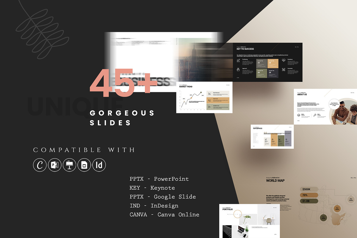 Business Plan Presentation Template, a Presentation Template by GoldenPixelStudio (Photo 3 of 10)