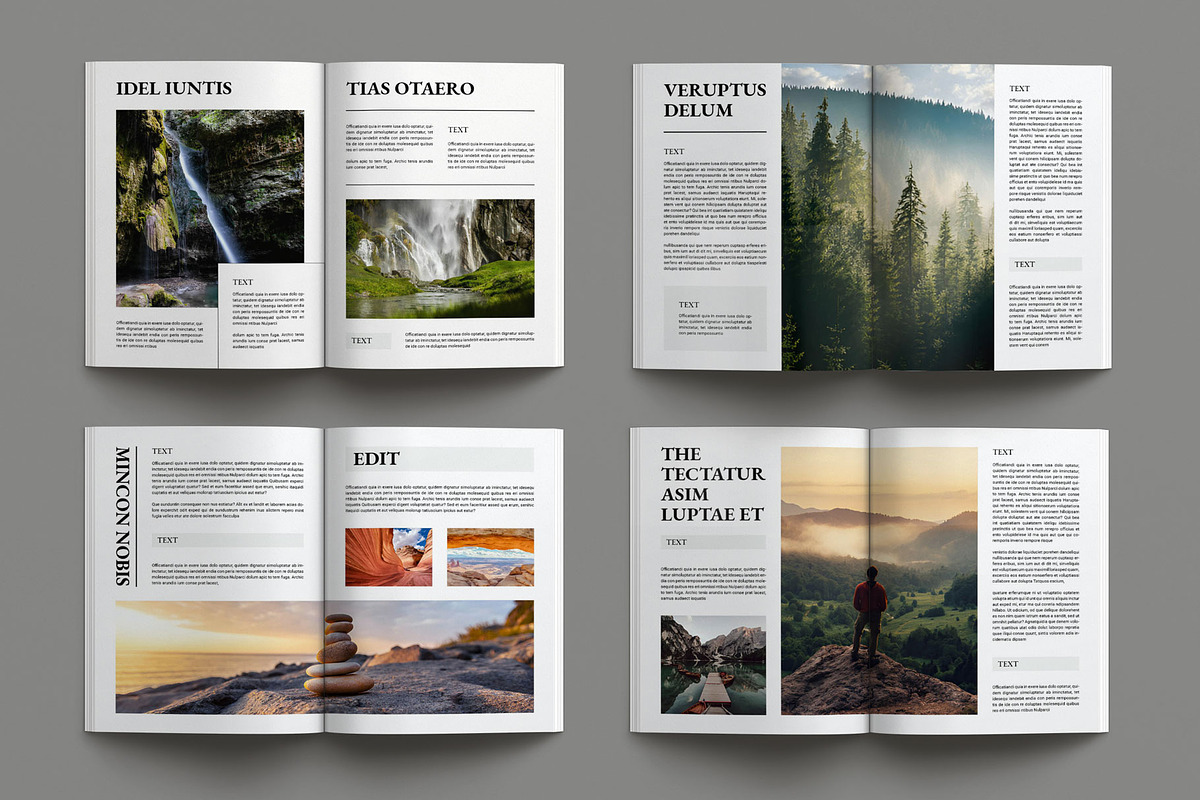 Clean Magazine Template, a Magazine Template by Seeing-art (Photo 10 of 11)