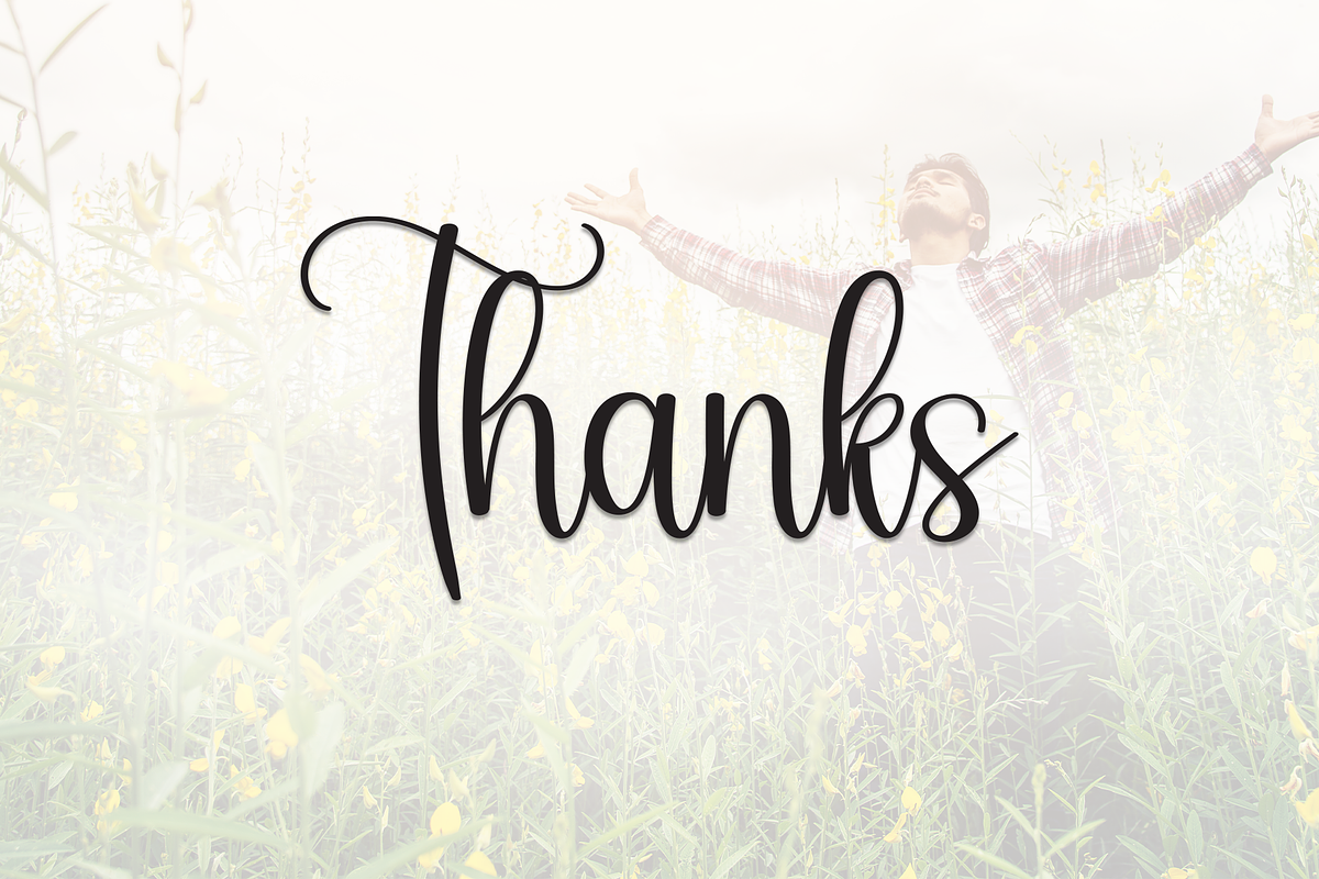 Joyful | Script Font, a Handwritten Font by Scratchones (Photo 9 of 9)