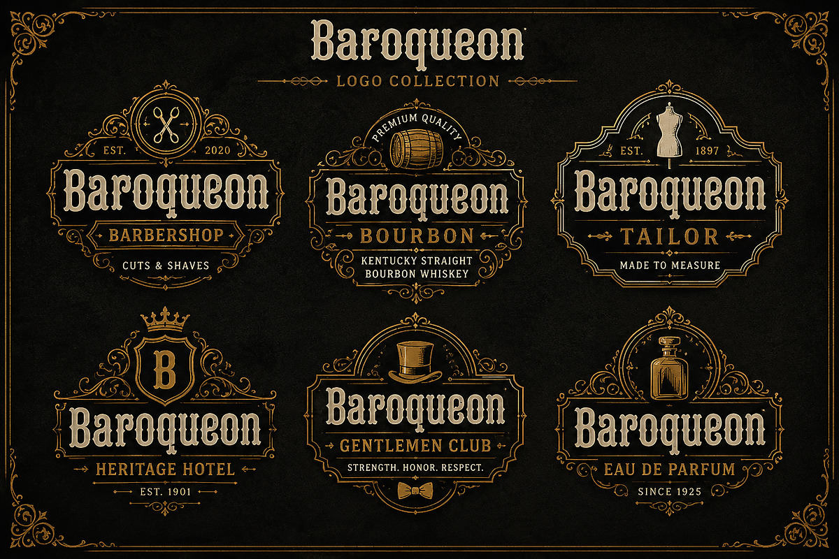 Baroqueon, a Slab Serif Font by Wow Magic (Photo 1 of 7)
