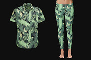 Jungle Foliage Pattern, a Pattern Graphic by GreyLilac (Thumbnail 7 of 7)