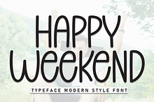 Happy Weekend | Script Font