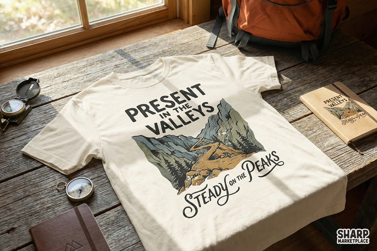 Present In The Valleys Steady On, an Illustration by SharpMarketplace (Photo 2 of 4)