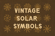 Vintage Solar Symbols, a Decorative Illustration by UglaStudio (Thumbnail 5 of 6)