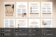 WorkBook Design Creator for Coaches, a Stationery Template by McLittle Stock (Thumbnail 1 of 6)