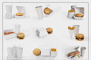 Fast Food Packaging Mockup Set, a Packaging Mockup by Mego-studio (Thumbnail 8 of 8)