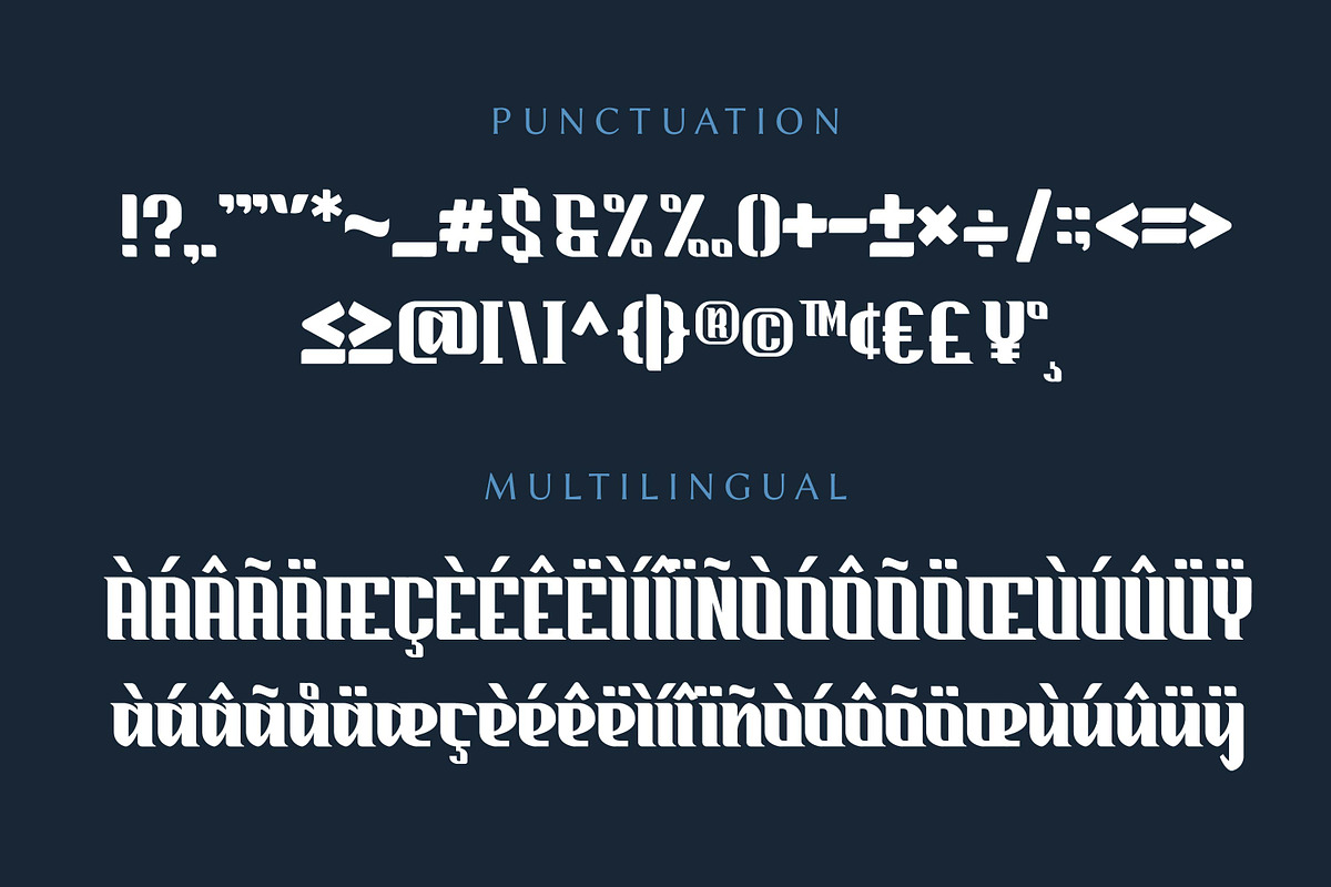 Night Bender - Stylish Serif Font, a Font by Gumrega Studio (Photo 7 of 8)