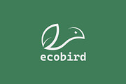 Bird With Leaf Logo, a Branding & Logo Template by Salman Shop (Thumbnail 2 of 4)
