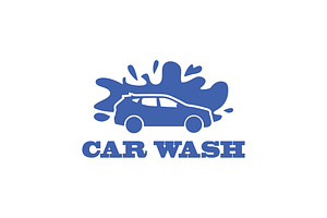 Car wash logo design vector, a Branding & Logo Template by zaqilogo