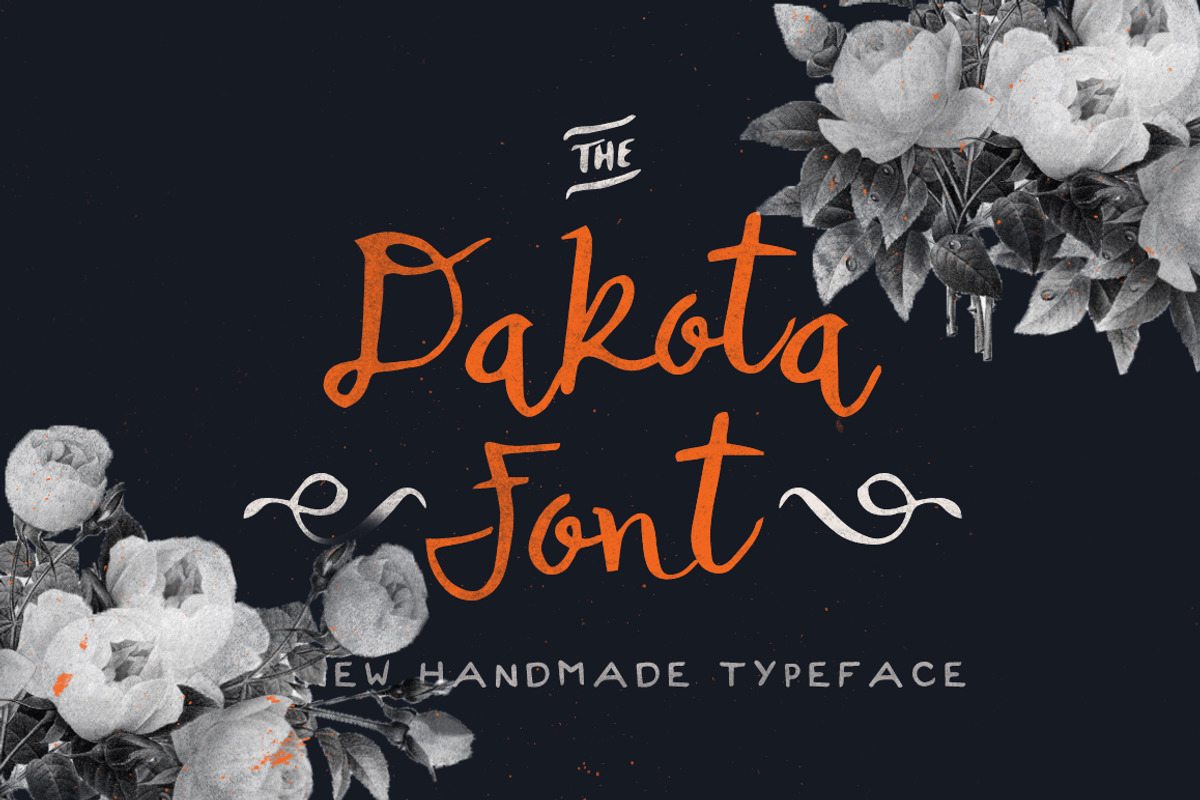 Dakota Font + Bonus