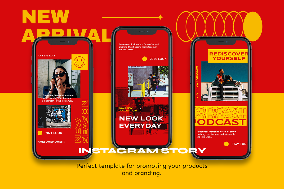 Hurrimen Instagram Template, a Social Media Template by Creatchees.std (Photo 4 of 5)