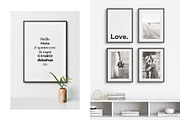 Minimal Frame Mockup Template Bundle, a Product Mockup by FoundImages (Thumbnail 14 of 27)