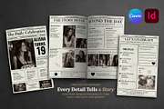Birthday Newspaper Print Template, a Magazine Template by Shajib Shikder (Thumbnail 6 of 10)