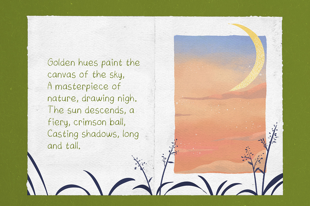 Lapin de Patisserie Pencil Font, a Handwritten Font by Perplexitics (Photo 7 of 10)