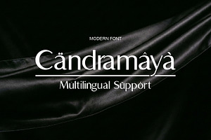 Candramaya Luxury Font