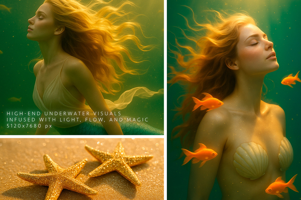 Sirene Summer Stock Images Bundle, a Beauty & Fashion Photo by Anna Babich (Photo 6 of 7)