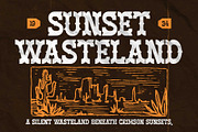 Armour Horse - Bold Western Display, a Slab Serif Font by Arterfak Project (Thumbnail 1 of 11)