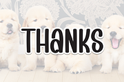 Baby Animal | Script Font, a Script Font by Scratchones (Thumbnail 8 of 8)