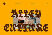 CS Monarch Drawn, a Blackletter Font by Craft Supply Co. (Thumbnail 5 of 8)