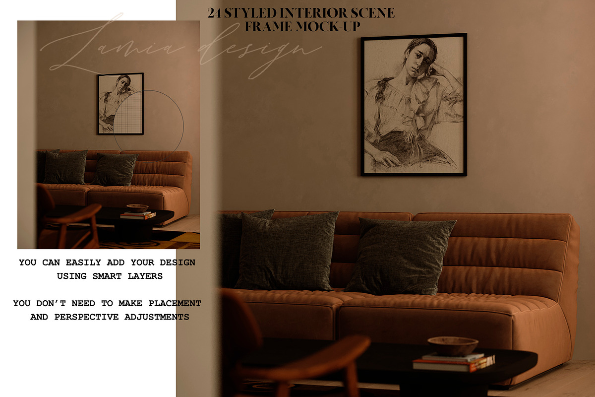 Japandi Frame Mockup Bundle, a Household Mockup by LAMIA DESIGN (Photo 4 of 18)
