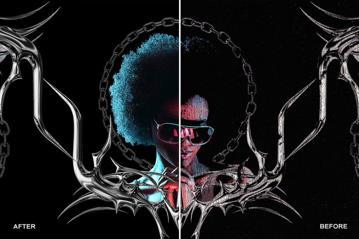 Plastisol Print Effects, a Layer Style Add-On by Cursedesign (Photo 5 of 8)