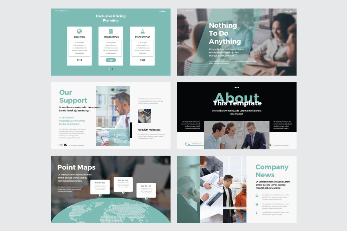 PRO BALANCE - Powerpoint Template, a Presentation Template by Shafura (Photo 4 of 6)