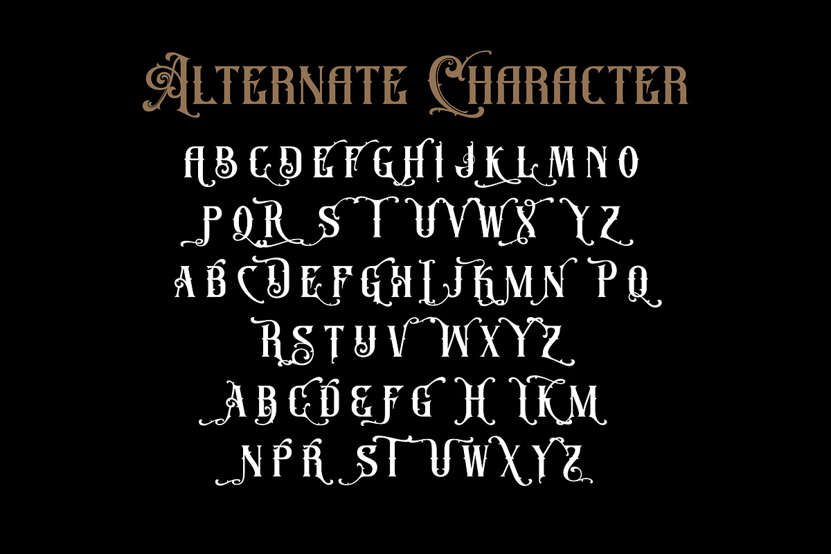 Brameson Spencer - Vintage Font, a Serif Font by Grezline Studio (Photo 9 of 12)