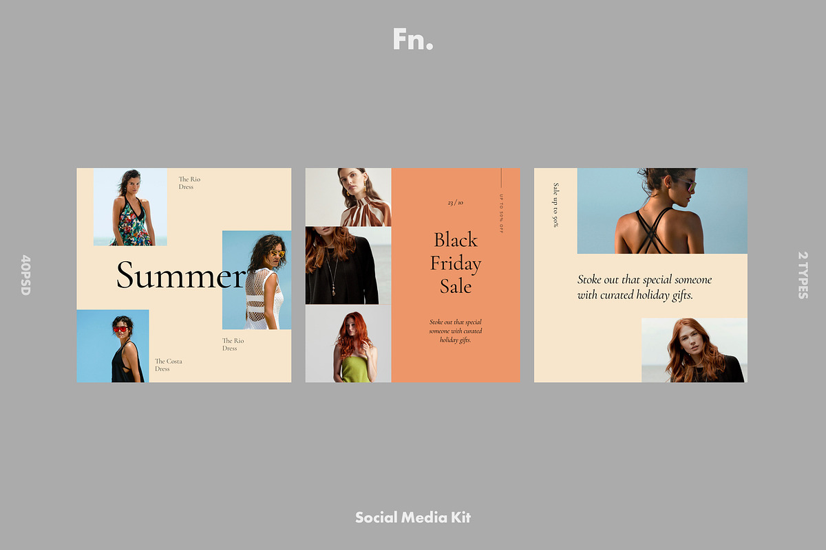 FN - Social Media Kit for Instagram, a Social Media Template by Simple and Nice (Photo 8 of 12)
