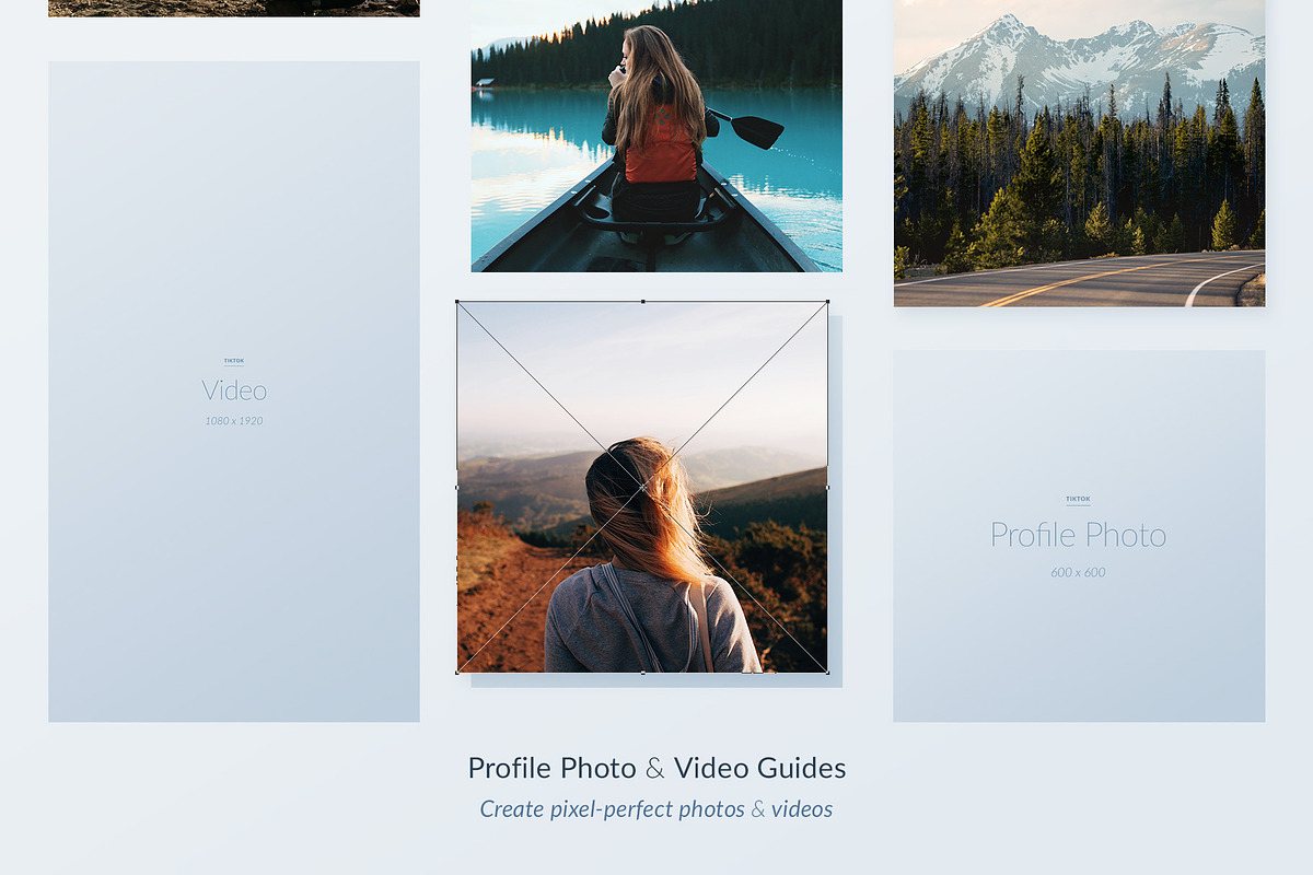 TikTok Mobile Mockups Pack, a Social Media Template by Poego Social (Photo 5 of 6)