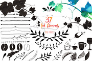 Watercolor LOGO creator kit, an Illustration by Jeanina Vlad (Thumbnail 2 of 5)