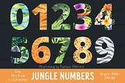Watercolor Jungle baby animals set, an Animal Illustration by Watercolor Nastasia Art (Thumbnail 14 of 18)