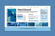 Mood Board Design Template, a Stationery Template by MightyDesign (Thumbnail 2 of 6)