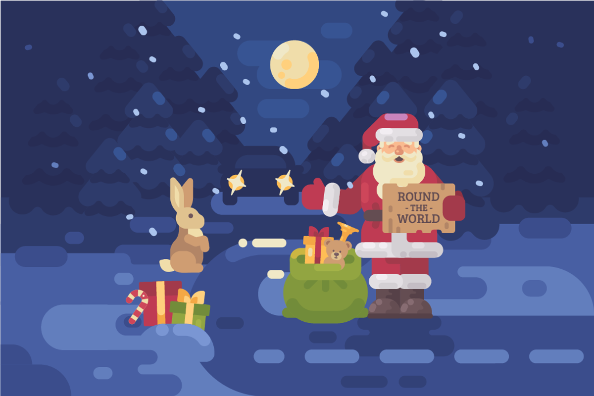 Frosty Christmas, an Illustration by Ivan Dubovik (Photo 4 of 13)