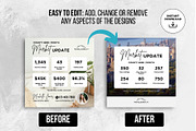 Market Update Instagram Posts Canva, a Social Media Template by CreativeVinesStore (Thumbnail 4 of 6)