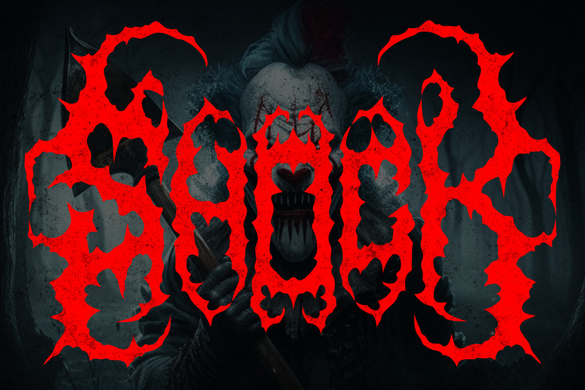 GOREZ DEATH METAL FONT, a Blackletter Font by Fonday Studio (Photo 2 of 9)