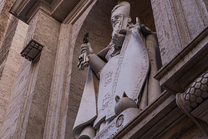 Vatican city with St. Peter cathedral, an Architecture Photo by Anna Bogush