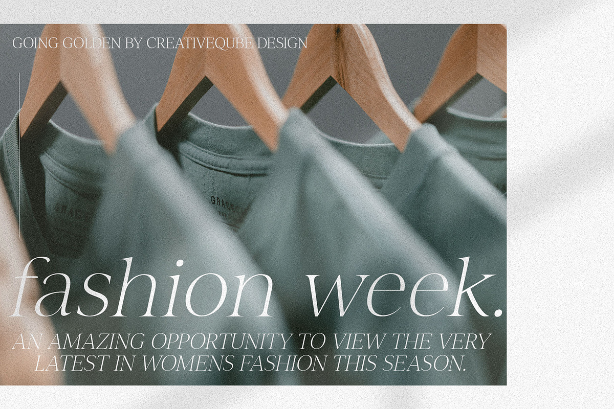 Going Golden Font Family, a Serif Font by Creativeqube Design (Photo 16 of 17)