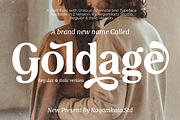 Goldage - Elegant Typeface, a Serif Font by RagamKata (Thumbnail 1 of 16)
