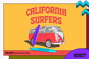 Walanor - Vintage Retro Pop Fonts, a Font by Konstantine Studio (Thumbnail 8 of 12)