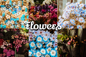 30 Flowers Lightroom Collection, a Preset Add-On by 3Motional