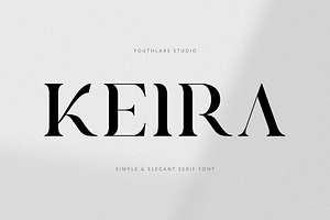 Keira Serif Simple Elegant Font