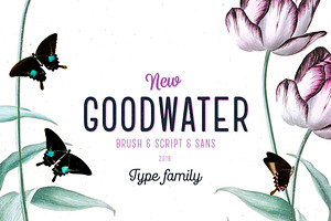 Goodwater Font Collection