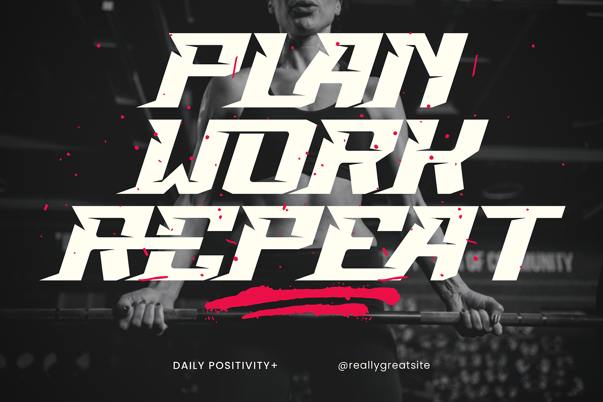 Thrive Sports Font, a Sans Serif Font by 177Studio (Photo 4 of 8)