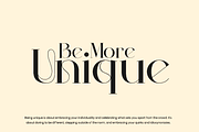 Avifan - Elegant Serif Font, a Serif Font by Pandeka Studio (Thumbnail 5 of 12)