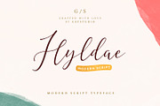 Hyldae Script Font, a Script Font by Get Studio (Thumbnail 1 of 10)