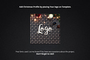 Christmas Facebook Cover + Profile, a Social Media Template by pixart_pm (Thumbnail 4 of 4)