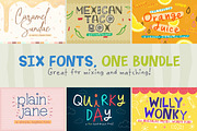 Font Box Bundle Volume 1, a Script Font by Quirky Queen Media (Thumbnail 2 of 7)