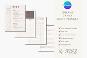 Study Planner Canva Tempalte, a Design Template by Astro Magic Digital (Thumbnail 1 of 5)