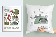 Great Outdoors Map Creator, an Animal Illustration by katieromanoff_art (Thumbnail 8 of 13)